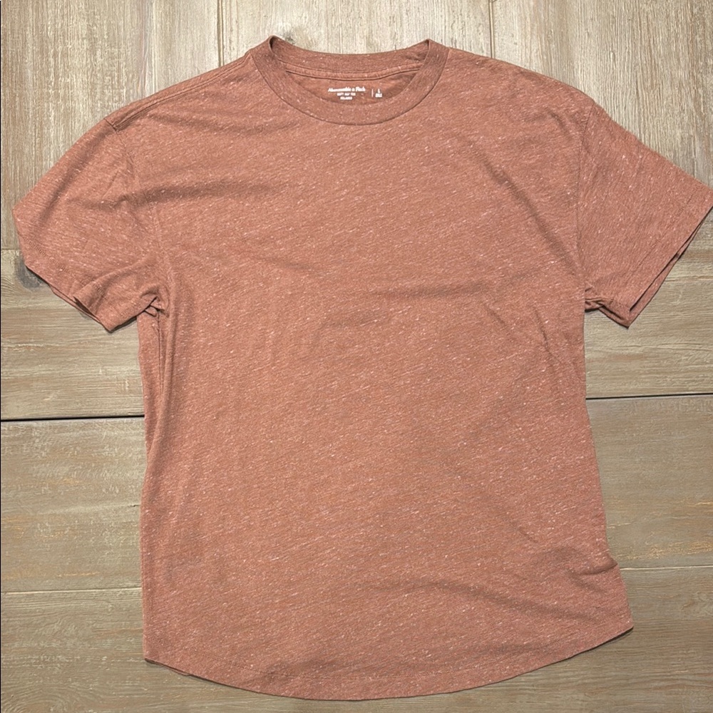 Abercrombie & Fitch Men's Relaxed Curved Hem T-Shirt